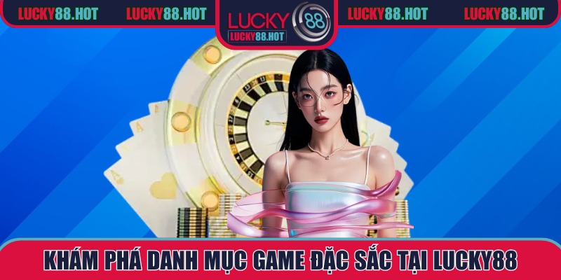 Khám phá danh mục game đặc sắc tại LUCKY88